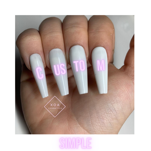 Custom nail set (simple)