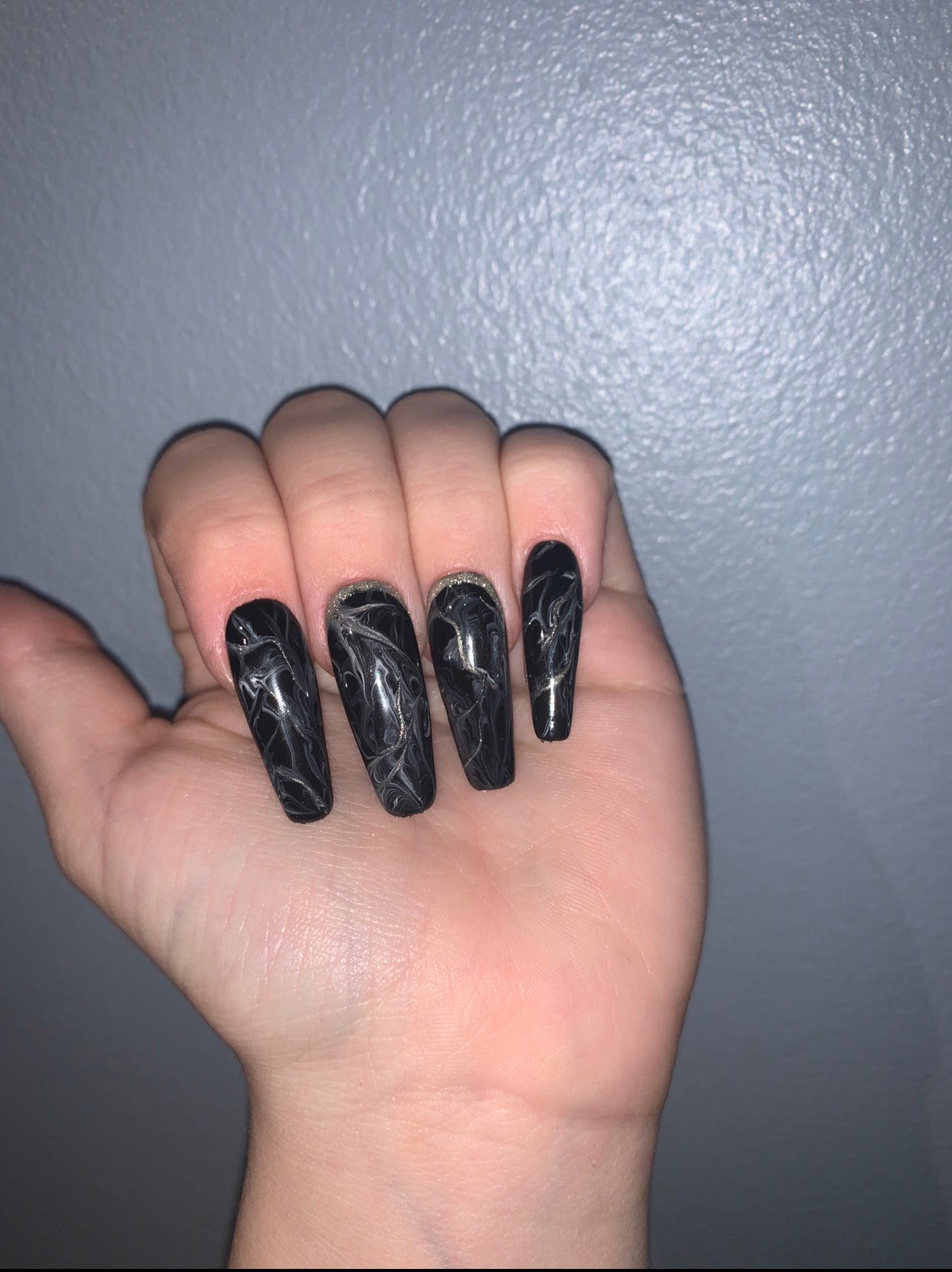 Black marble